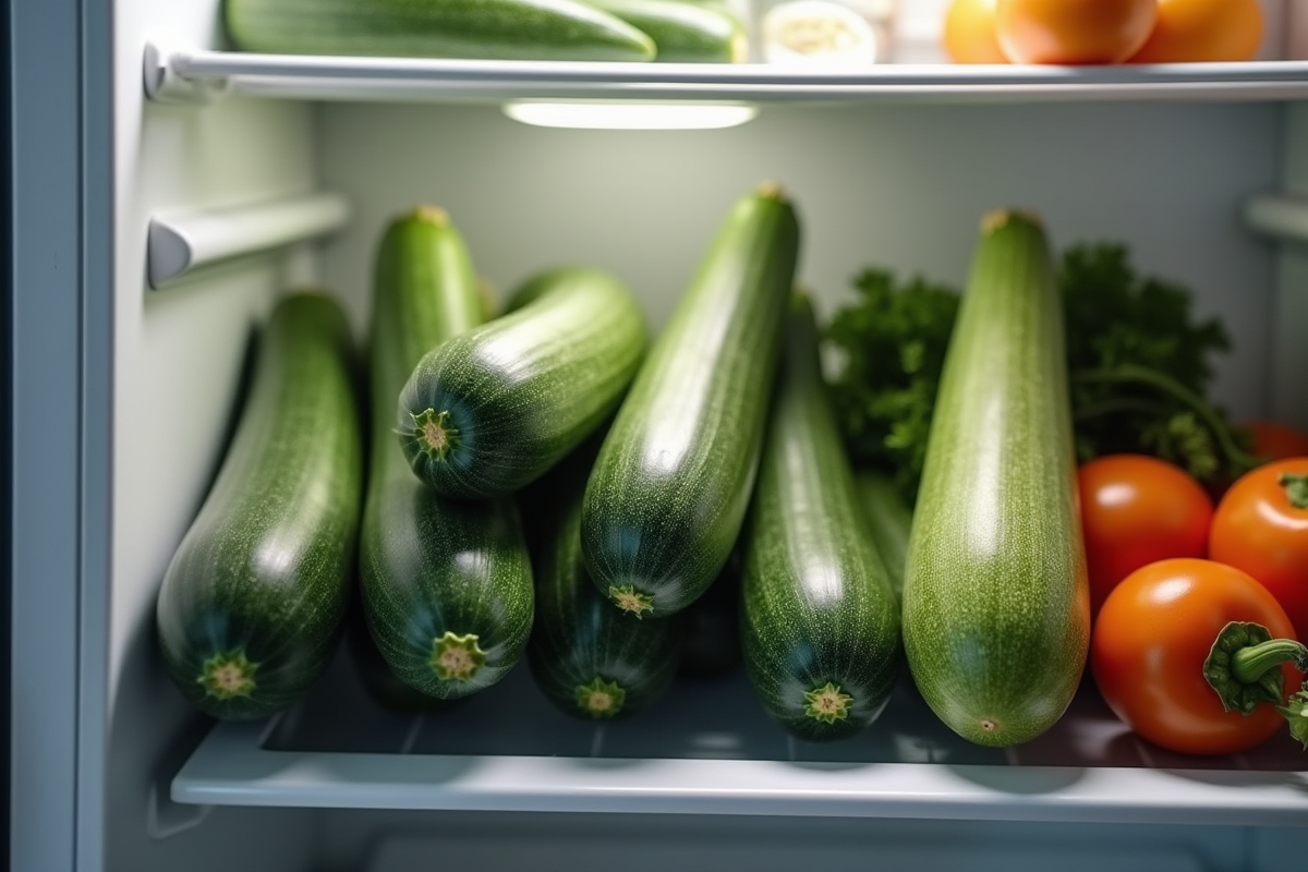 courgettes fraîches